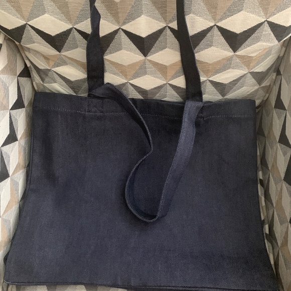 A.P.C.Daniela Denim Shopping Tote Bag New! - Picture 12 of 12